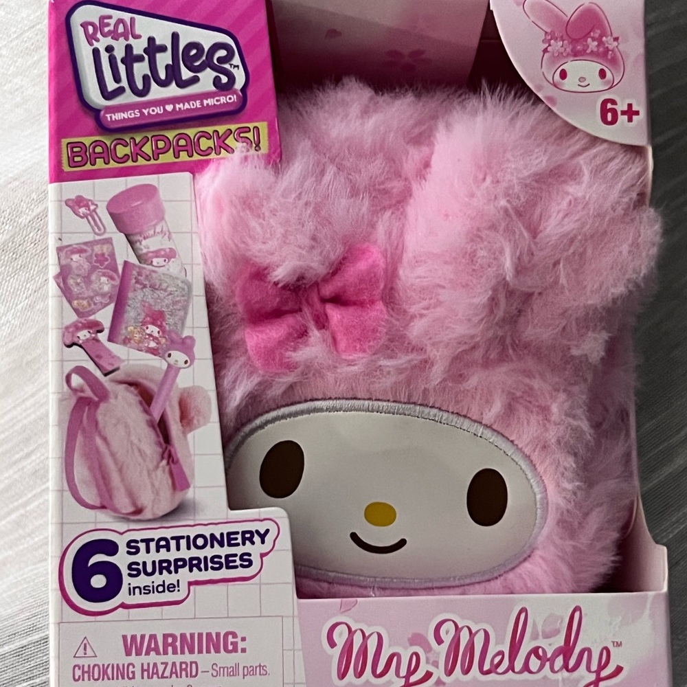 Real littles My Melody back pack